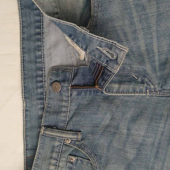 Levi's 511 men's classic slim fit Denim blue jeans 32×32 Mid rise straight leg - Picture 5 of 16